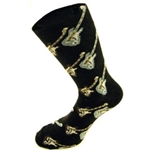 Music Gifts Company SOC09 Guitars Socks