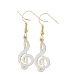 G Clef Earrings