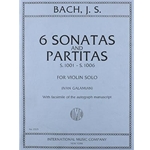 6 Sonatas and Partitas -  Violin