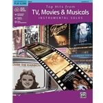 Top Hits from TV, Movies & Musicals Instrumental Solos Book & CD - 2 & 3 Flute