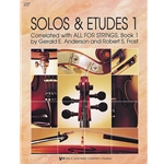 All For Strings: Solos & Etudes - Book 1 -  Violin