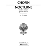 Nocturne In C Sharp Minor (Posthumous) -  Piano