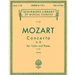 Concerto No. 3 In G, K. 216 -  Piano, Violin