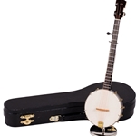 Broadway CJ023 Mini Banjo w/ Case & Stand 9"