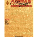 Recorded Versions Guitar Tablature Manuscript Paper -  Guitar