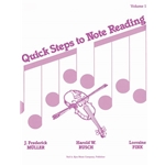 Quick Steps to Note Reading, Volume 1 - 1 Cello