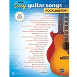 Alfred's Easy Guitar Songs: Rock and Pop - Easy Guitar