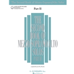 The Second Book of Mezzo-Soprano/Alto Solos w/ CD -  Alto Voice, Mezzo Soprano Voice