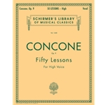 Fifty Lessons for High Voice -  High Voice