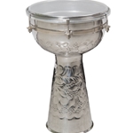 Mid-East MD08S Aluminum Doumbek w/ Synthetic Head 8" Head