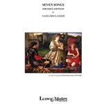 Seven Songs for Medium Voice -  Alto Voice