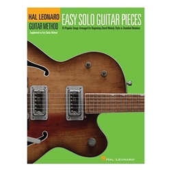 Hal Leonard Guitar Method: Easy Solo Guitar Pieces -