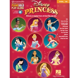 Beginning Piano Play Along Disney Princess - Easy