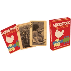 Hal Leonard 143376 Woodstock Playing Cards
