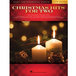 Christmas Hits for Two Alto Saxes - Easy Instrumental Duets -