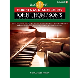 John Thompson's Modern Adult Piano Course - Christmas Piano Solo - Book 1 - Elementary