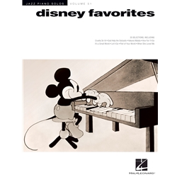 Disney Favorites - Jazz Piano Solos Series, Volume 51 -