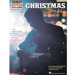 Christmas Songs: Deluxe Guitar Play-Along Volume 10 -