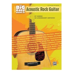 The Big Easy Book of Acoustic Rock Guitar - Easy