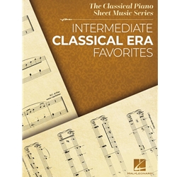 Intermediate Classical Era Favorites - The Classical Piano Sheet Music Series - Intermediate