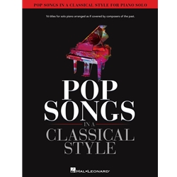 Pop Songs in a Classical Style -