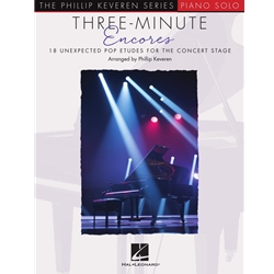 Three-Minute Encores - 18 Unexpected Pop Etudes for the Concert Stage - Intermediate to Advanced