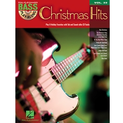 Christmas Hits - Bass Play-Along Volume 33 -