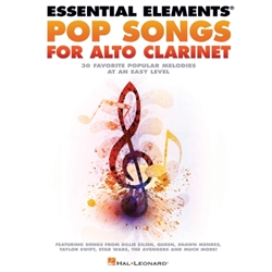 Essential Elements Pop Songs for Alto Clarinet - Easy