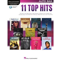 11 Top Hits for Alto Sax -