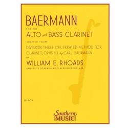 Baermann for Alto and Bass Clarinet -