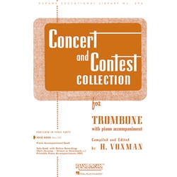 Concert and Contest Collection for Trombone - Piano Accompaniment