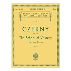 School of Velocity for the Piano, Op. 299 - Book 1 -