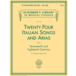 24 Italian Songs and Arias of the 17th and 18th Centuries -