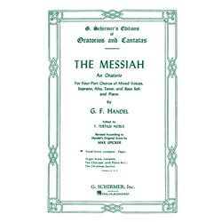 The Messiah - Complete Vocal Score -