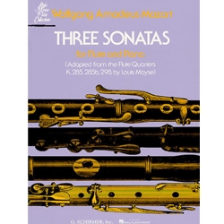Three Sonatas - Flute and Piano -