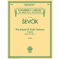 The School of Violin Technics Complete Opus 1 -