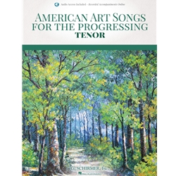 American Art Songs for the Progressing Tenor -