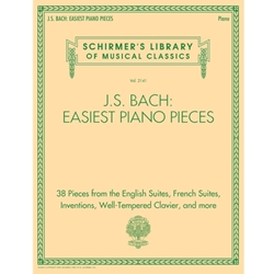 J.S. Bach: Easiest Piano Pieces - Intermediate to Advanced