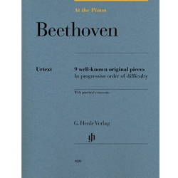 Beethoven At the Piano: 9 Well Known Original Piano Pieces -