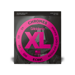 D'Addario XL Chromes Electric Bass