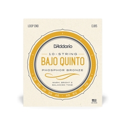 D'Addario EJ85 Bajo Quinto Set - Phosphor Bronze 26-78