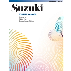 Suzuki Violin School, Volume 3 - International Edition -