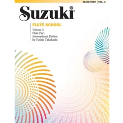 Suzuki Flute School, Volume 3 (Revised) -