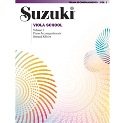 Suzuki Viola School, Volume 3 - Revised Edition -