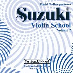 Suzuki Violin School, Volume 2 CD -