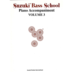 Suzuki Bass School, Volume 3 - International Edition -