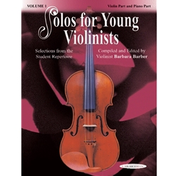 Solos For Young Violinists - Volume 1 -