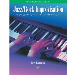 Alfred's Basic Jazz/Rock Course: Improvisation - 1