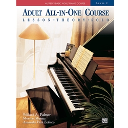 Alfred's Basic Adult All-in-One Course Book - 2