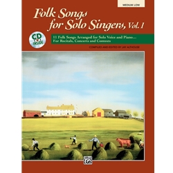 Folk Songs for Solo Singers - Volume 1 -